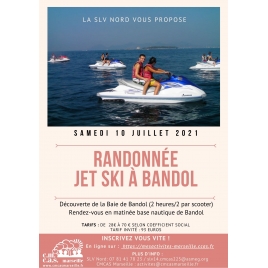 Sortie Jet Ski à 8h30