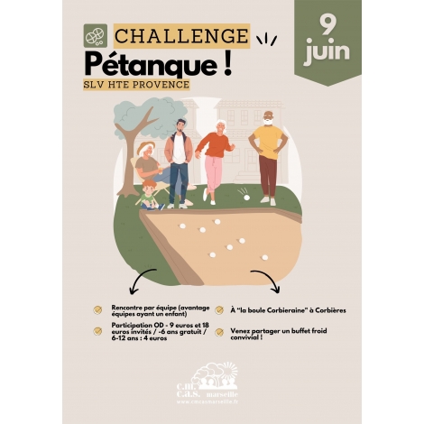 Concours pétanque SLV Haute-Provence