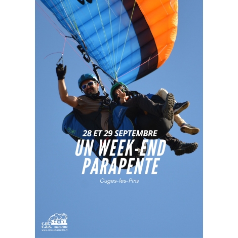 SORTIE PARAPENTE CUGES LES PINS 28 29 SEPTEMBRE 2024