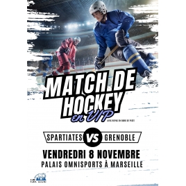 Match Hockey Spartiates/Grenoble en VIP