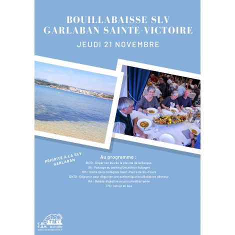 Bouillabaisse SLV Garlaban Sainte-Victoire
