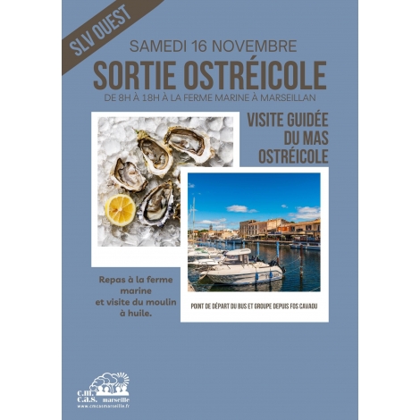 SORTIE OSTREICOLE à Marseillan