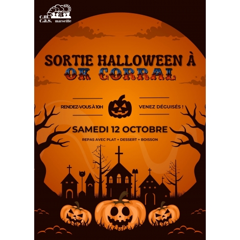 Journée halloween en famille à OK CORRAL 2024