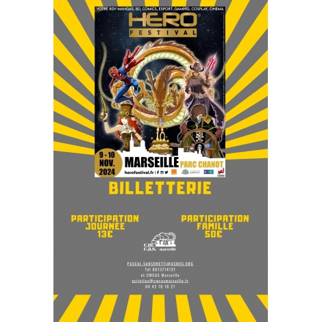 HERO FESTIVAL billet samedi-dimanche