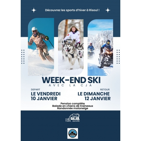 Week-end Ski avec la CJA !