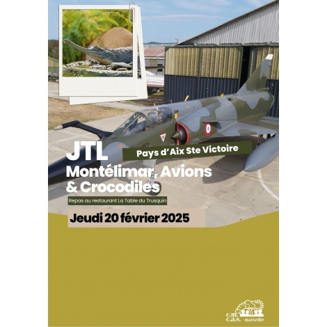 JTL 20/02/2025 Montélimar, avions et crocodiles SLV Pays d'Aix