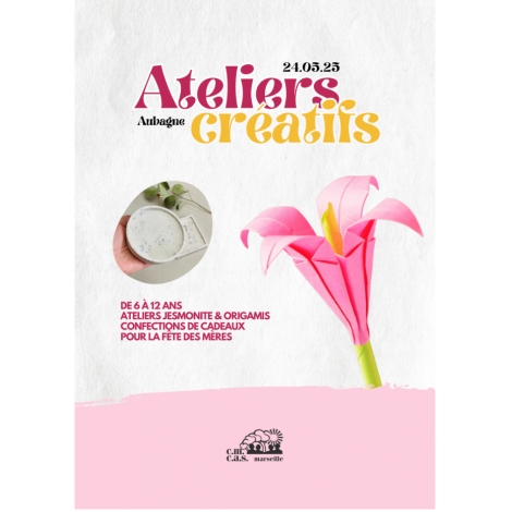 Ateliers créatifs Fête  des Mamans