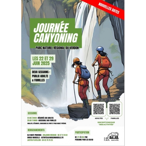Canyoning à la journée