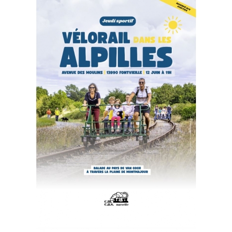 JEUDI SPORTIF Vélorail dans les Alpilles