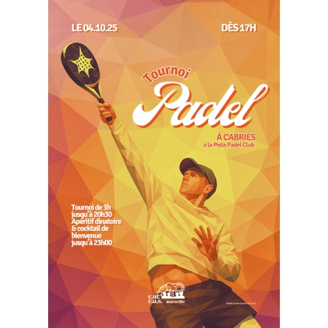 Tournoi de Padel à la PISTA