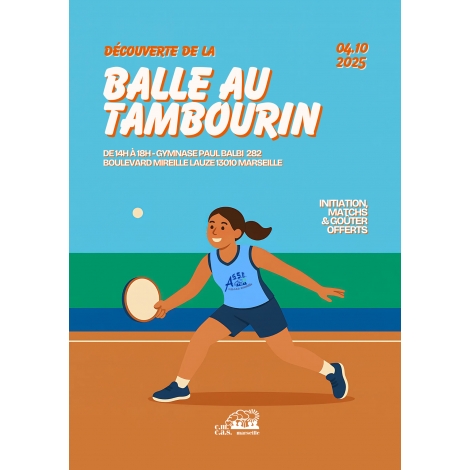 DECOUVERTE BALLE AU TAMBOURIN