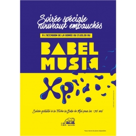 BABEL MUSIC - Soirée spéciale nouveaux embauchés !