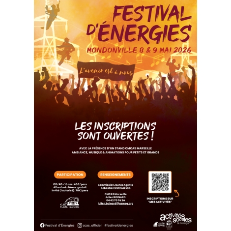 Festival d'Energies 2026 "L'avenir est à nous"