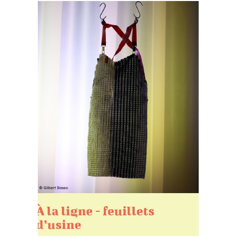 Biennale À la ligne feuillets d’usine