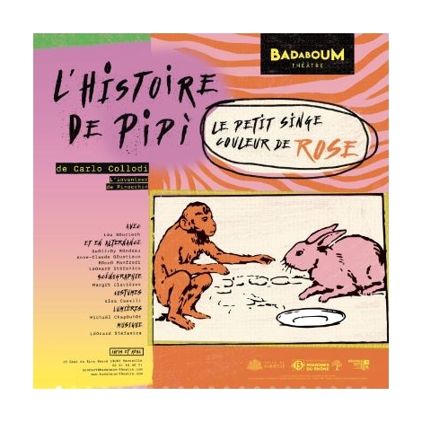 PASSEPORT JEUNESSE L’Histoire de Pipì, le petit singe couleur de rose