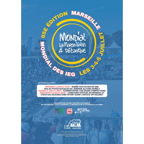 MONDIAL LA MARSEILLAISE A PETANQUE 2026