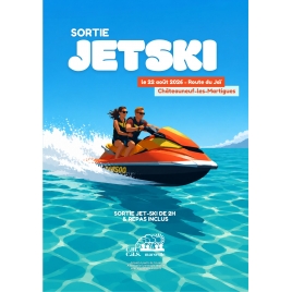 Sortie JETSKI à Châteauneuf les Martigues