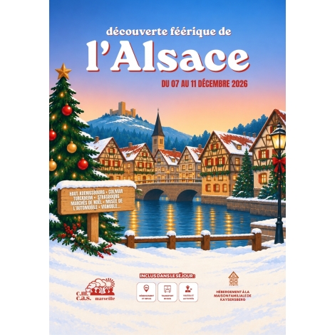 SEJOUR FEERIES DE NOËL EN ALSACE