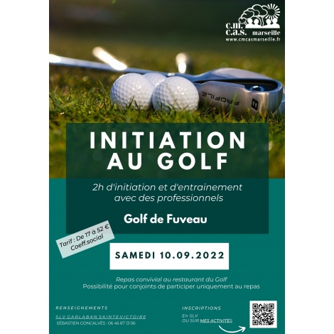 INITIATION AU GOLF