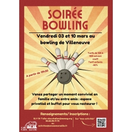 soirée bowling Slv Haute Provence